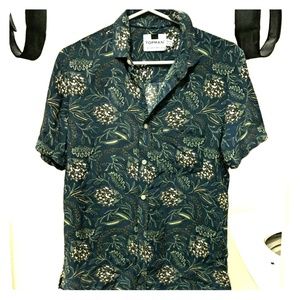 Topman floral button down